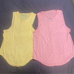 ZYIA Large Active Lightweight Sleeveless Tank Tops